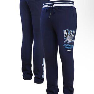 Jackson State Tigers Pro Standard Homecoming Fleece Sweatpants NWT Sz XL